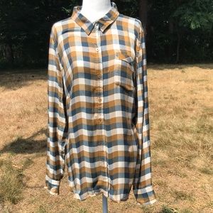 Lucky Brand Bungalow Plaid Shirt